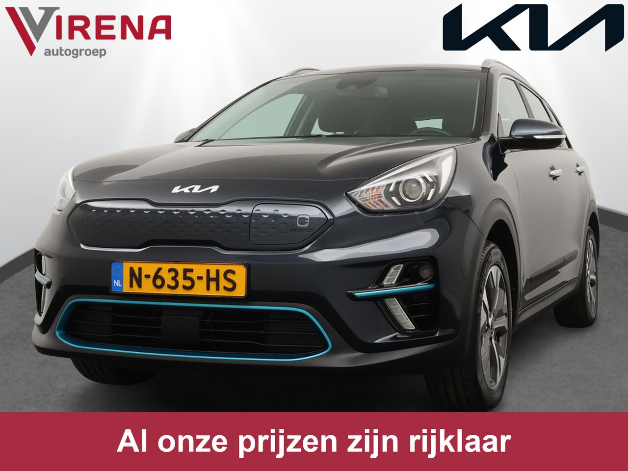 Kia e-Niro - DynamicLine 64 kWh - Navigatie - Adaptief Cruise Control - Climate Control - Navigatie - A - AutoWereld.nl