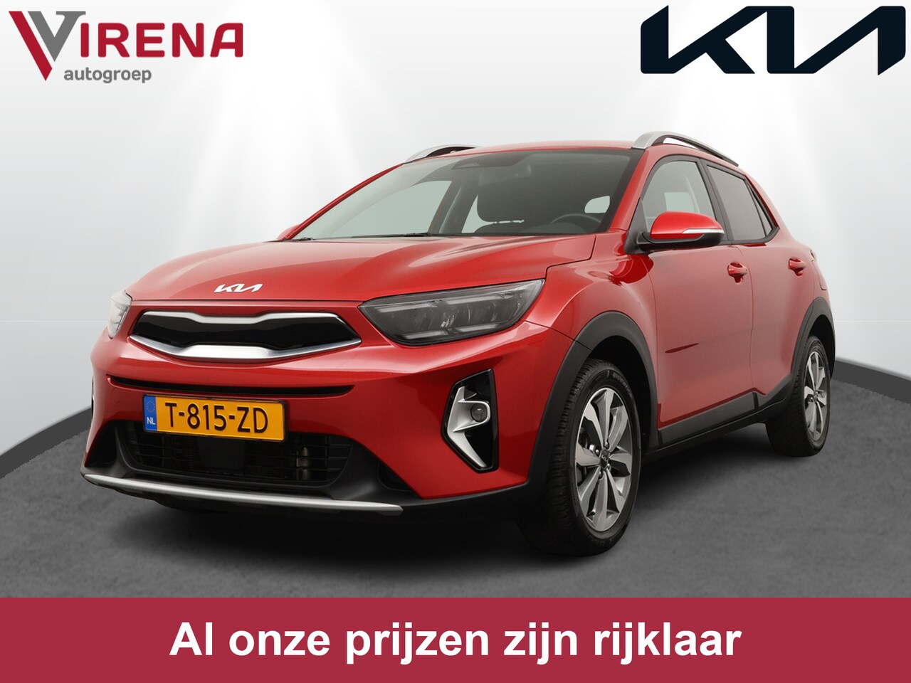 Kia Stonic - 1.0 T-GDi MHEV DynamicPlusLine - Navigatie - Cruise Control - Climate Control - LED - Lich - AutoWereld.nl