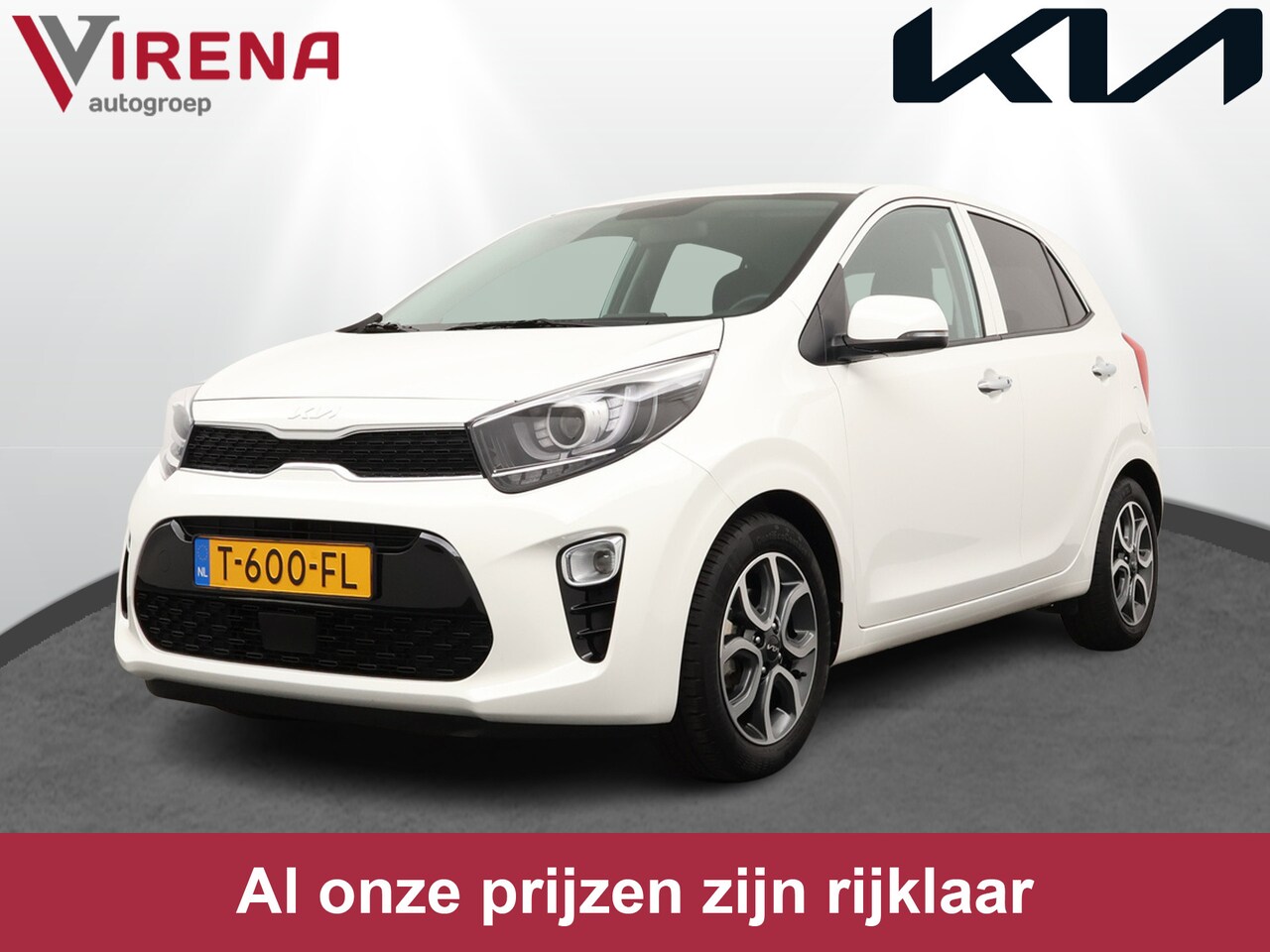 Kia Picanto - 1.0 DPi DynamicPlusLine - Navigatie - Climate Control - Keyless Entry - Apple Carplay-/And - AutoWereld.nl