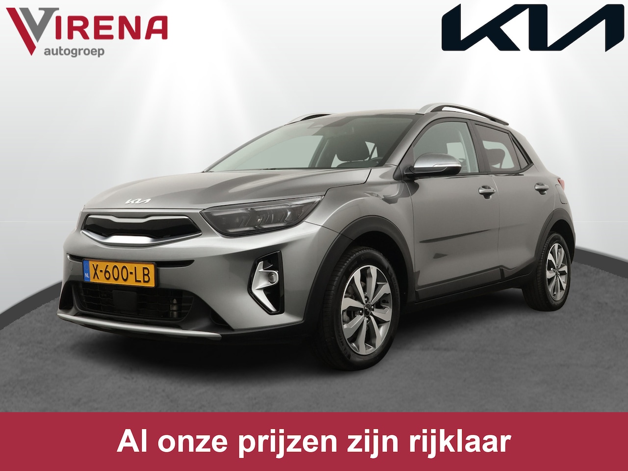 Kia Stonic - 1.0 T-GDi MHEV DynamicPlusLine - Navigatie - Climate Control - Keyless Entry - Apple Carpl - AutoWereld.nl