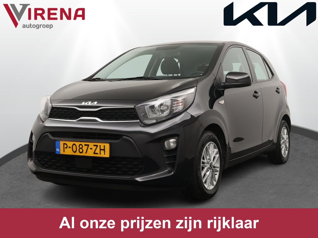 Kia Picanto - 1.0 DPi DynamicLine Automaat - Apple Carplay/ Android auto - Achteruitrijcamera - Airco - - AutoWereld.nl