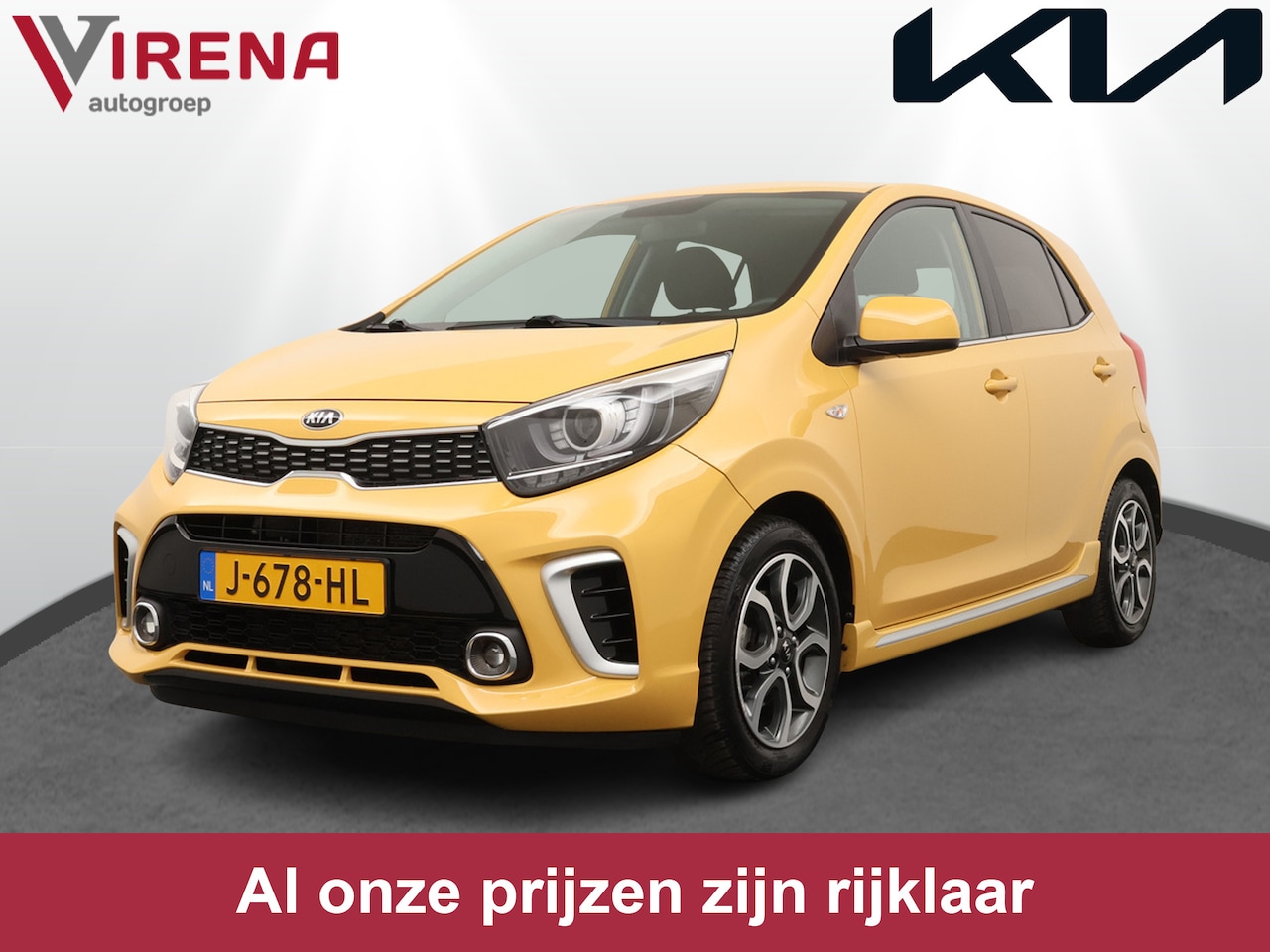 Kia Picanto - 1.0 MPi GT-Line Edition - Navigatie - 15" Sportvelgen - Apple Carplay/ Android auto - Fabr - AutoWereld.nl