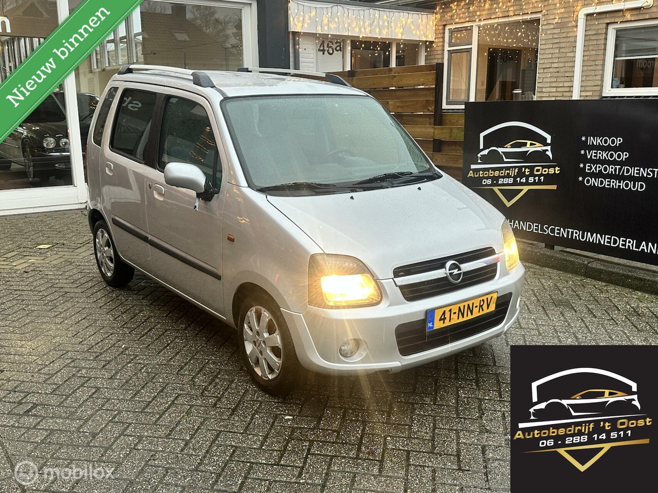 Opel Agila - 1.2-16V Enjoy koopje met airco en apk - AutoWereld.nl