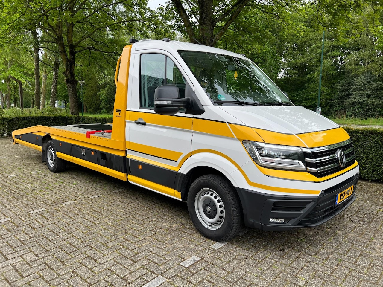 Volkswagen Crafter - 35 2.0 TDI L4 EL Highline oprijwagen autotransporter automaat - AutoWereld.nl