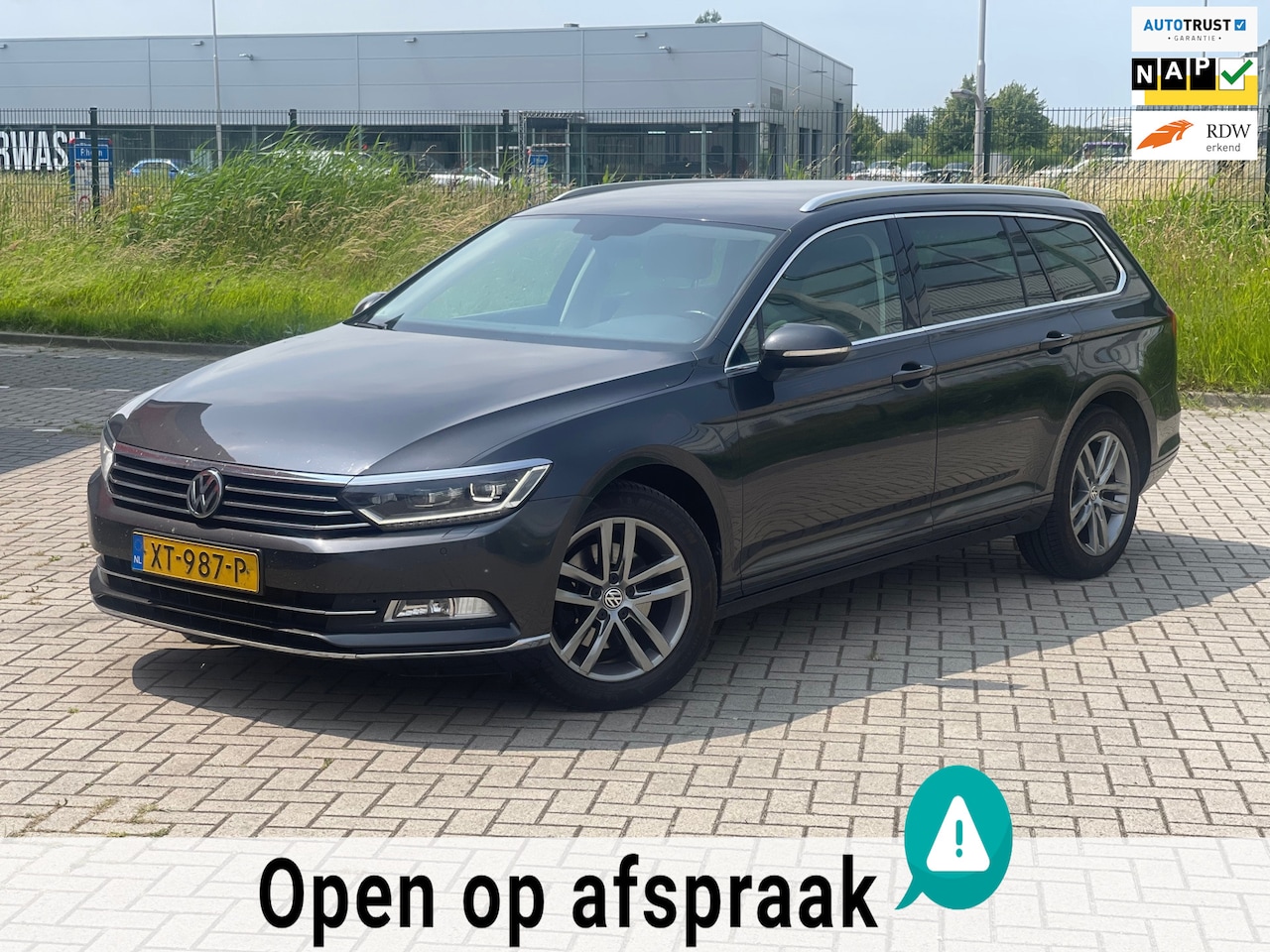 Volkswagen Passat Variant - 1.5 TSI Creme Leer DSG NAP - AutoWereld.nl