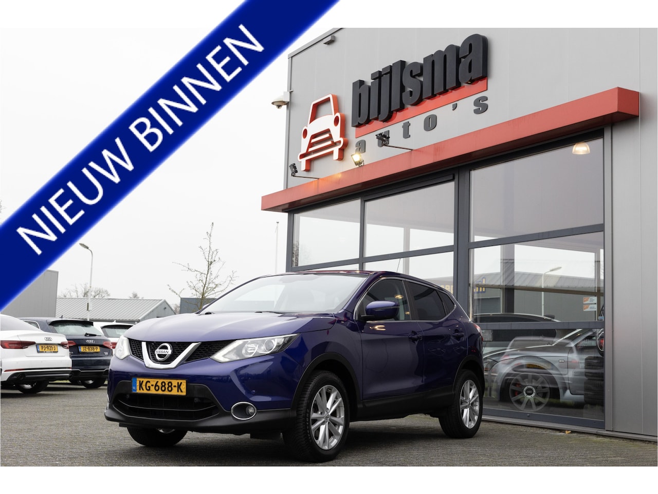 Nissan Qashqai - 1.2 Acenta camera navi cruise trekhaak - AutoWereld.nl