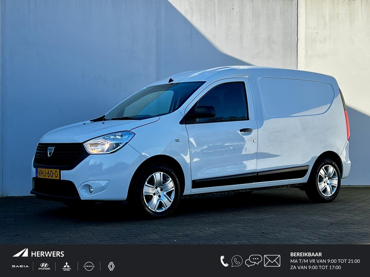 Dacia Dokker - 1.5 Blue dCi 90 Solid / Dealer Herwers onderhouden / Cruise Control / Airco / Centrale Deu - AutoWereld.nl