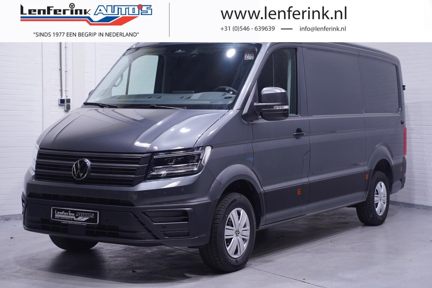 Volkswagen Crafter - 2.0 TDI 140 pk DSG Aut. L3H2 BPM Vrij Nwe Model Navi, Trekhaak met opstap, LED Koplampen, - AutoWereld.nl