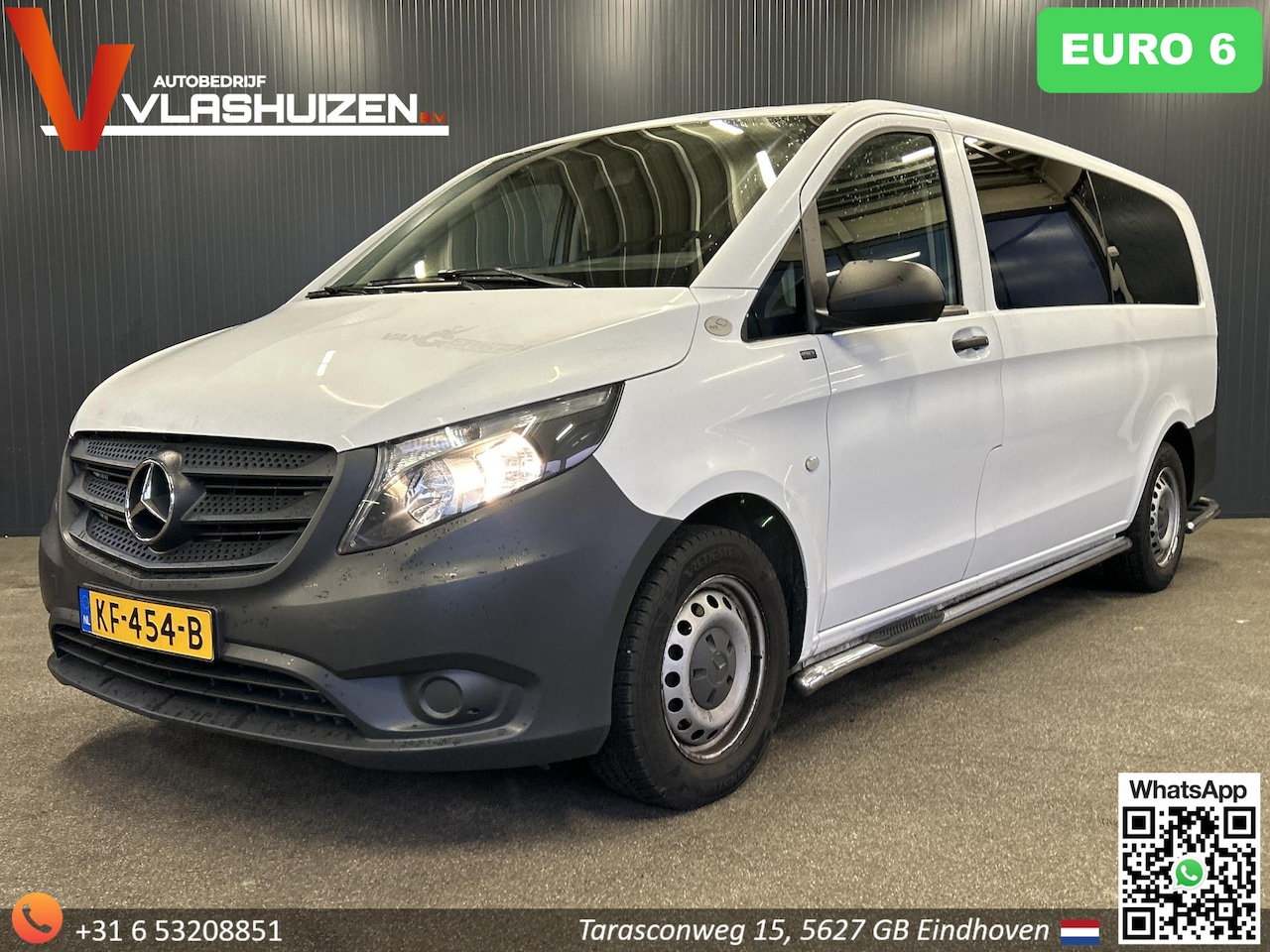 Mercedes-Benz Vito Tourer - 109 BlueTEC Base Extra Lang 9 Persoons | € 13.200,- NETTO! | Euro 6 | Airco | Bleutooth | - AutoWereld.nl