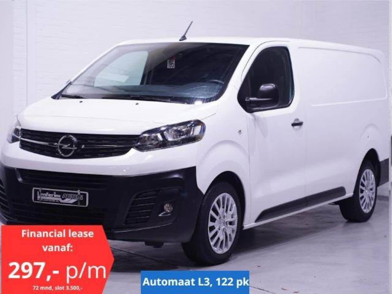 Opel Vivaro - 2.0 CDTi 122 pk Automaat L3 Airco, Navi Apple Cruise Control, Laadruimte Pakket, PDC V+A - AutoWereld.nl