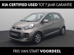 Kia Picanto - 1.0 CVVT EconomyPlusLine Navigator | Eerste Eigenaar | Navigatie | Climate Control | LM Ve