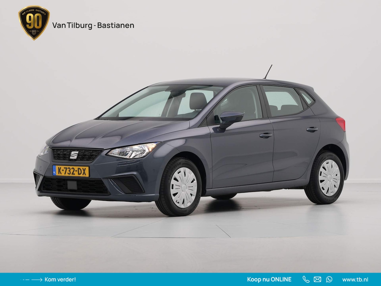 Seat Ibiza - 1.0 TSI 95pk Style Clima Cruise Bluetooth Metallic - AutoWereld.nl