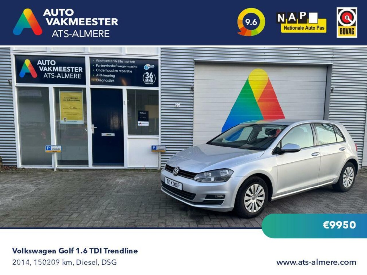 Volkswagen Golf - 1.6 TDI Trendline 1.6 TDI Trendline - AutoWereld.nl