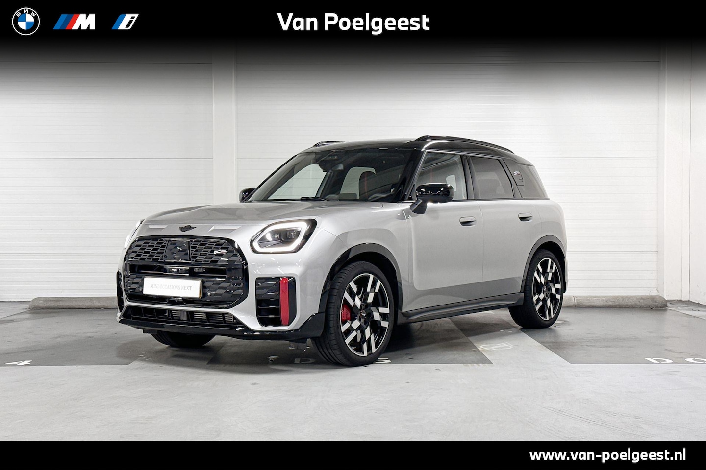 MINI Countryman - John Cooper Works ALL4 | Pakket XL | "20 JCW Flag Spoke two-tone | Selections - AutoWereld.nl