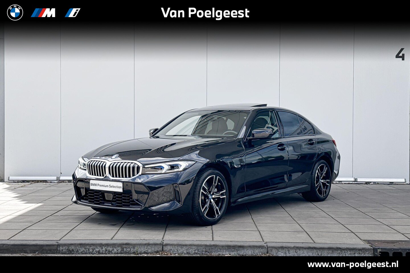 BMW 3-serie - Sedan 330e M-Sport Glazen schuif-kanteldak / Head Up / Driving Assistant / elektrisch vers - AutoWereld.nl