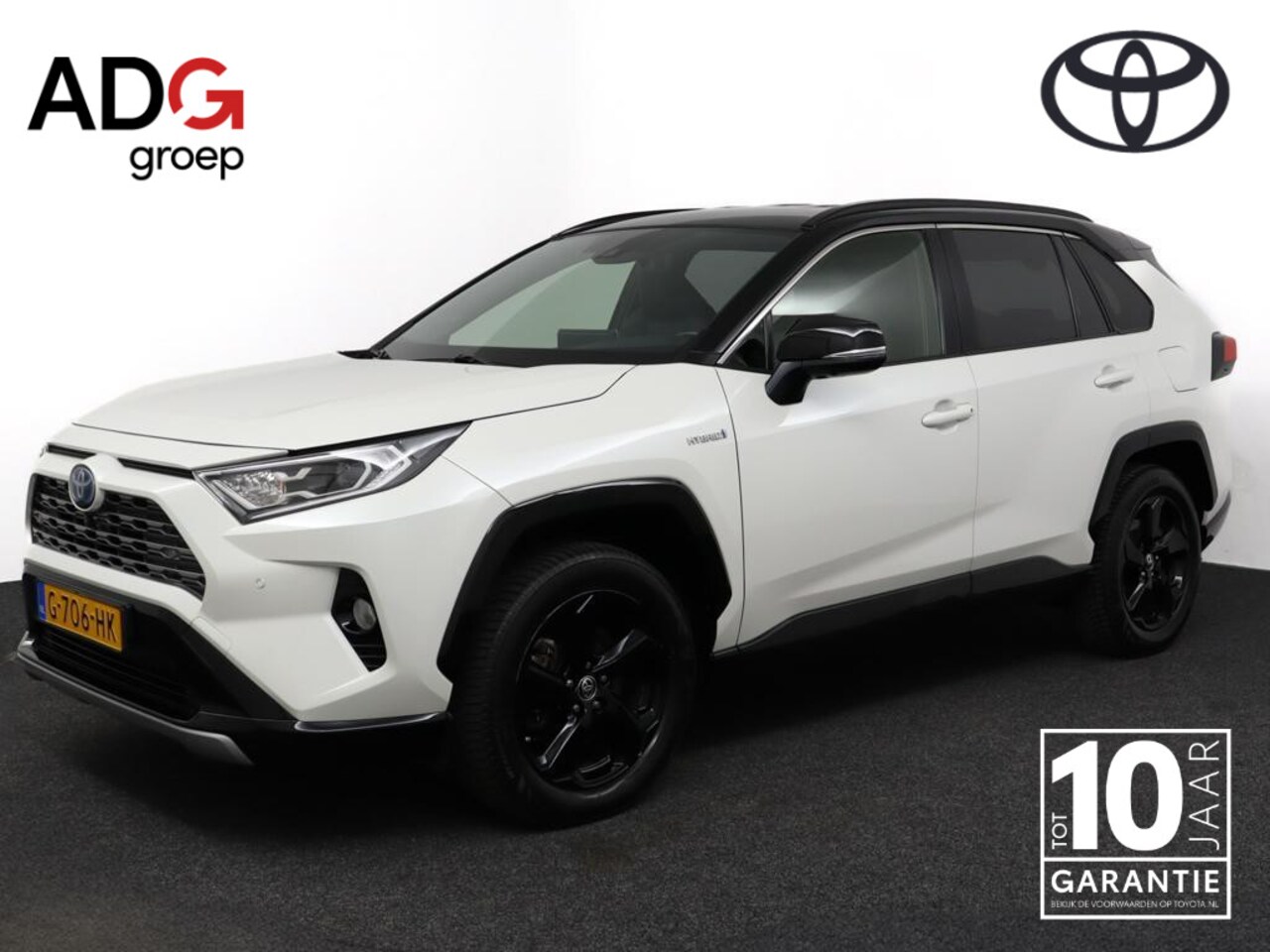 Toyota RAV4 - 2.5 Hybrid AWD Bi-Tone | Navigatie | Stoelverwarming | Electrische kofferbakklep | Climate - AutoWereld.nl