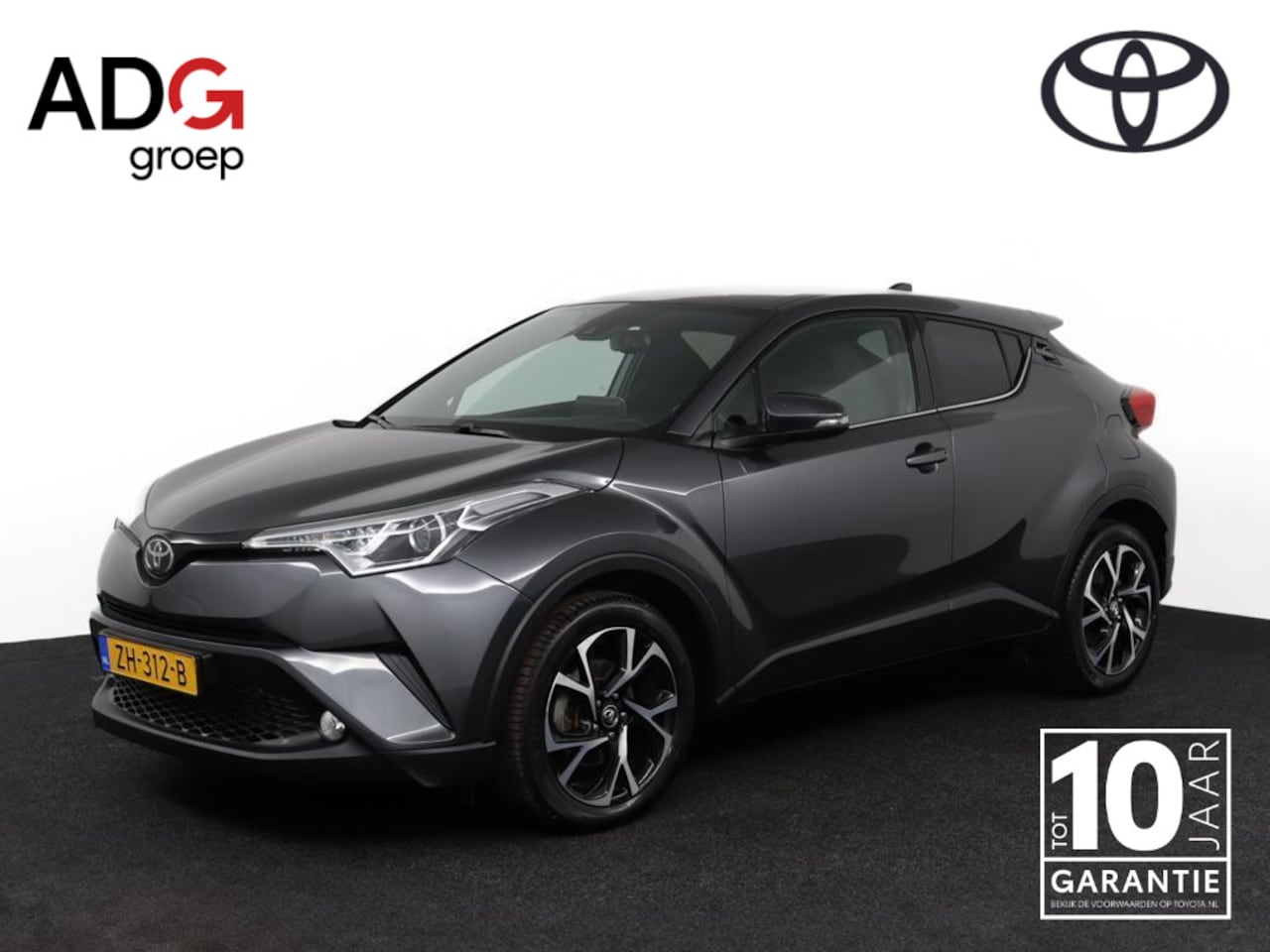 Toyota C-HR - 1.2 Dynamic | Automaat | 1100 KG Trekgewicht | Navigatie | Adaptive Cruise Control | - AutoWereld.nl