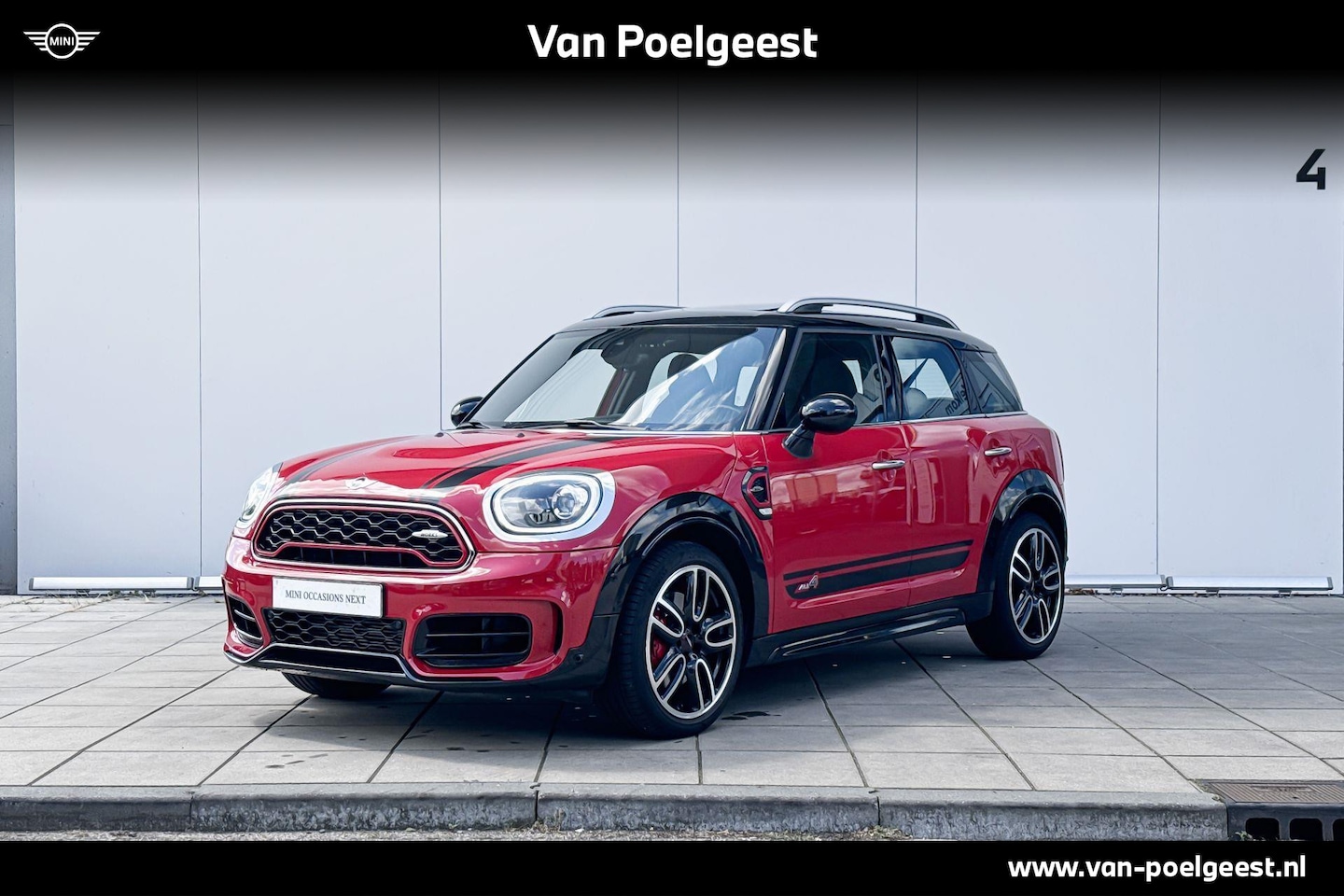 MINI Countryman - 2.0 John Cooper Works ALL4 Chili Serious Bussines Adaptief Onderstel / 19 Inch Velgen / Co - AutoWereld.nl