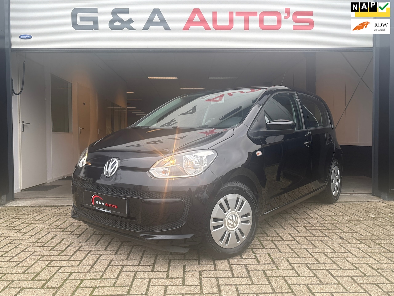 Volkswagen Up! - 1.0 high up! AIRCO / NAVI / CRUISE CTRL / PDC / LEDER - AutoWereld.nl