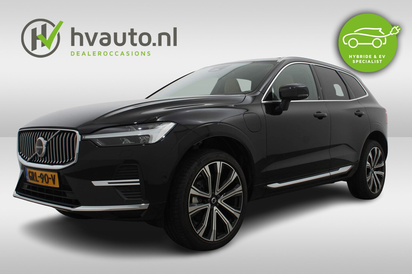 Volvo XC60 - 2.0 T8 RECHARGE 455PK ULTRA BRIGHT AUT. | Luchtvering | Nappa Leder | full options - AutoWereld.nl