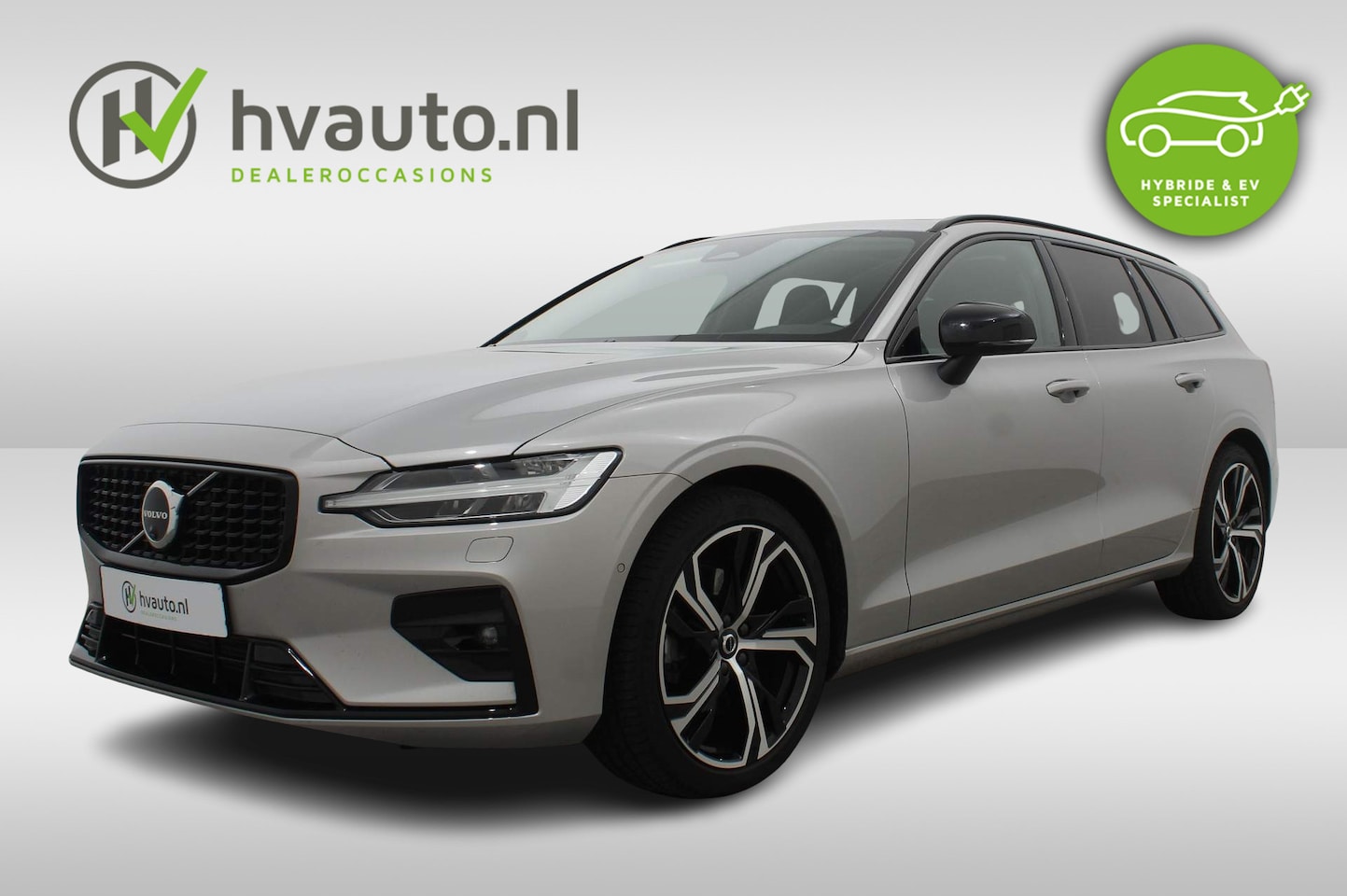 Volvo V60 - 2.0 B4 198PK ULTIMATE DARK AUT8 | Nappa Leder | Stoelventilatie | Massage - AutoWereld.nl