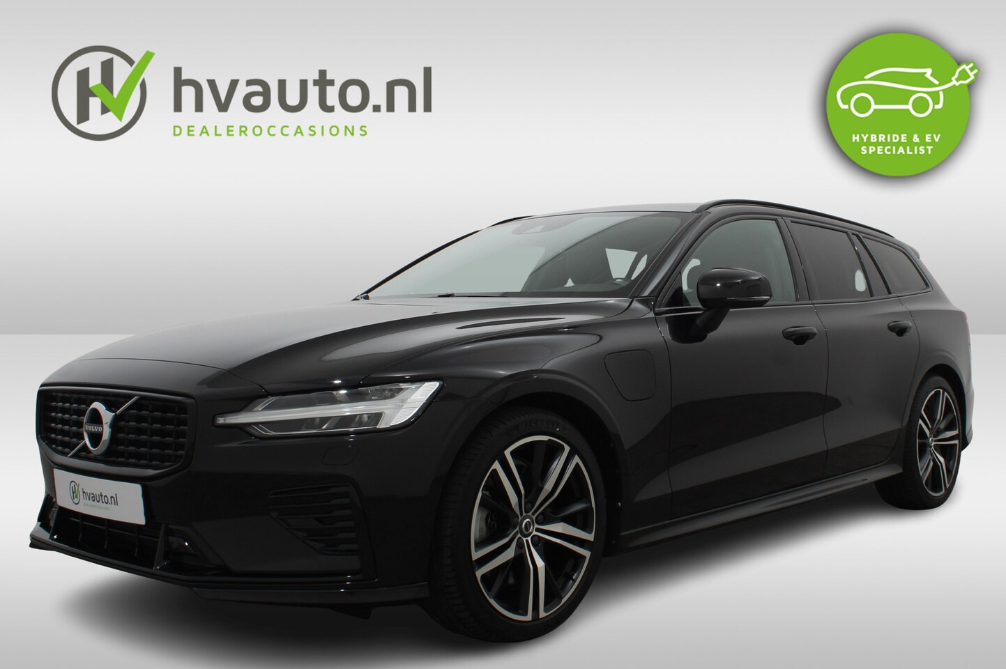 Volvo V60 - 2.0 T8 RECHARGE 390PK AWD R-DESIGN AUT8 | Nappa leder | Stoelkoeling | Exterieurpakket - AutoWereld.nl