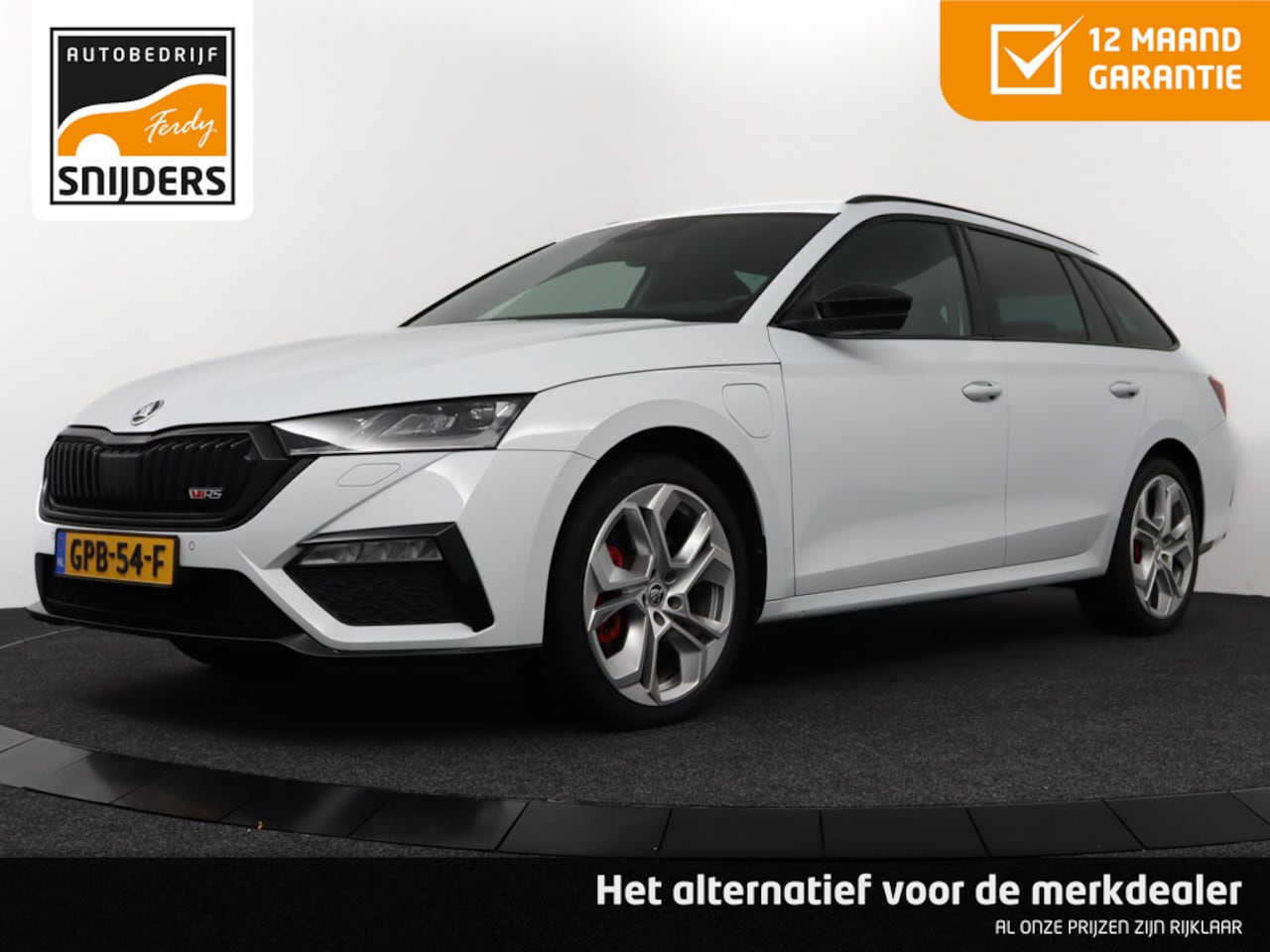 Skoda Octavia Combi - 1.4 TSI RS iV PHEV Business 259 PK Plug in Hybrid DSG | Navi | Apple Car Play | Virtual Da - AutoWereld.nl