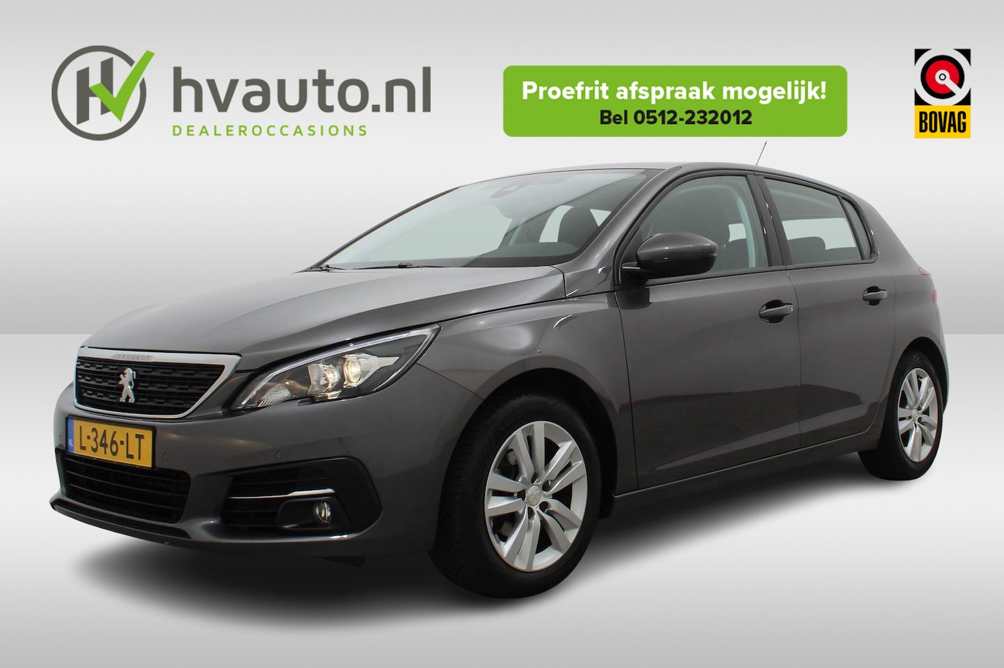 Peugeot 308 - 1.2 PURETECH BLUE LEASE ACTIVE | Navi | Clima | Trekhaak | PDC v/a - AutoWereld.nl