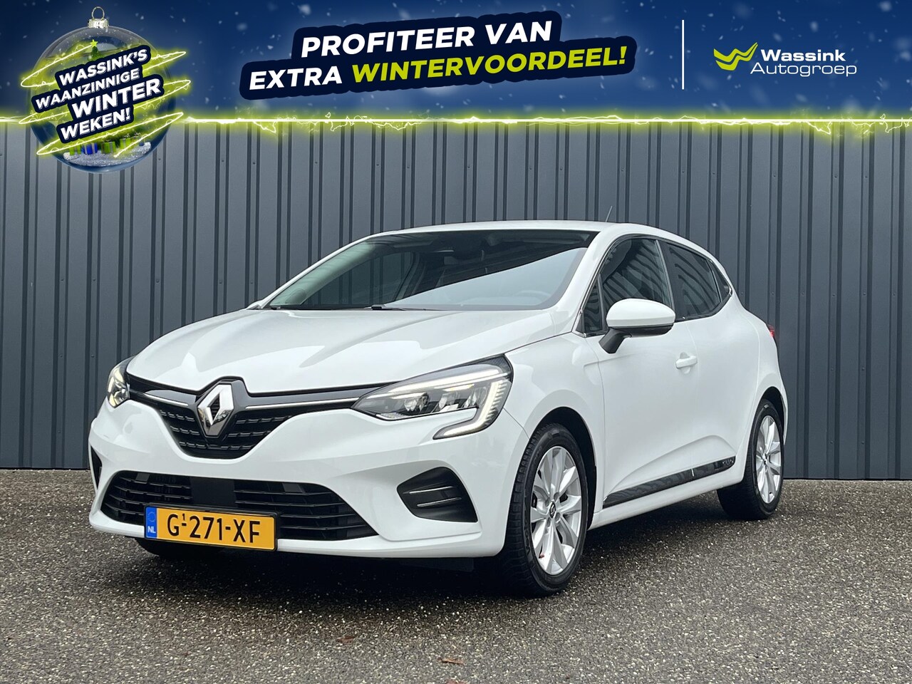 Renault Clio - 1.0 TCe 100pk Intens I All Seasons I Navigatie I Carplay I Parkeersensoren I LED I - AutoWereld.nl