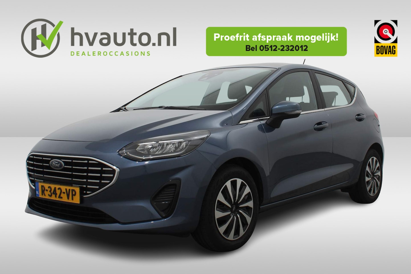 Ford Fiesta - 1.0 ECOBOOST 125PK HYBRID TITANIUM | Carplay | Clima | Voorruitverwarming - AutoWereld.nl