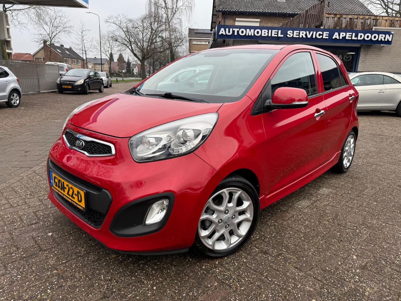 Kia Picanto - 1.2 CVVT BusinessLine *CLIMA*PDC*SCHUIFDAK*KEYLESS*STOELVERW.*ELEKTR. PAKKET* - AutoWereld.nl