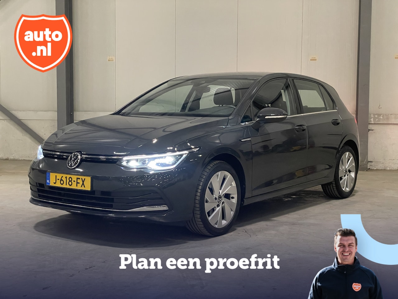 Volkswagen Golf - 1.5 eTSI Style | LED | Carplay | Elektrisch verstelb. stoel met geheugen + massage | Parke - AutoWereld.nl