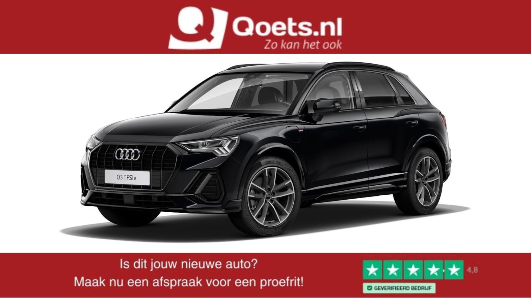 Audi Q3 - 45 TFSI e S edition S Line interieur - Buitenspiegels Elektrisch Inklapbaar - Sportstoelen - AutoWereld.nl