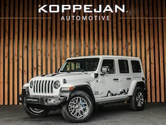 Jeep Wrangler Unlimited - 4xe 380 80th Anniversary Hybrid 380PK Automaat | ADAPTIVE CRUISE | STOELVERWARMING | STUUR