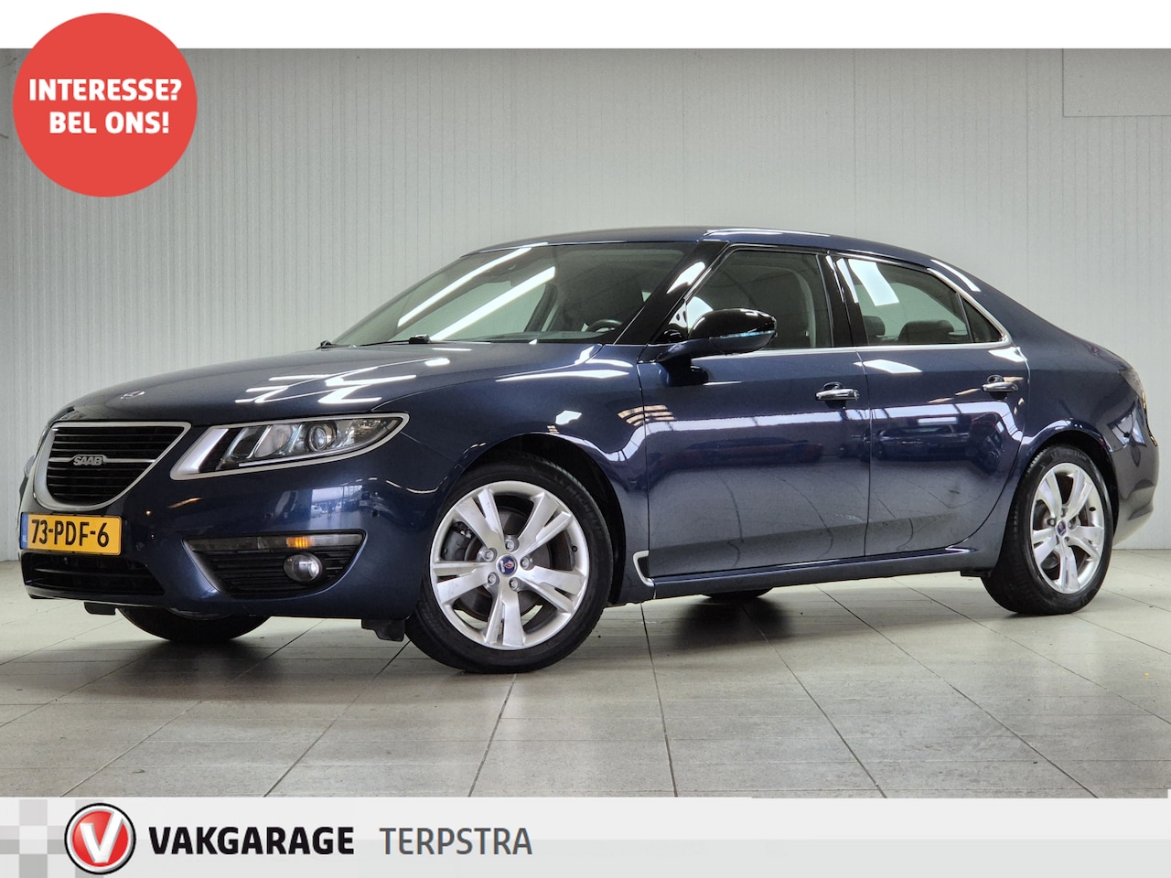 Saab 9-5 - 2.0T Aero XWD/ 221PK!/ Automaat/ Trekhaak!/ Bi-Xenon/ 18''LMV/ Head-Up Display/ Lane-Assis - AutoWereld.nl