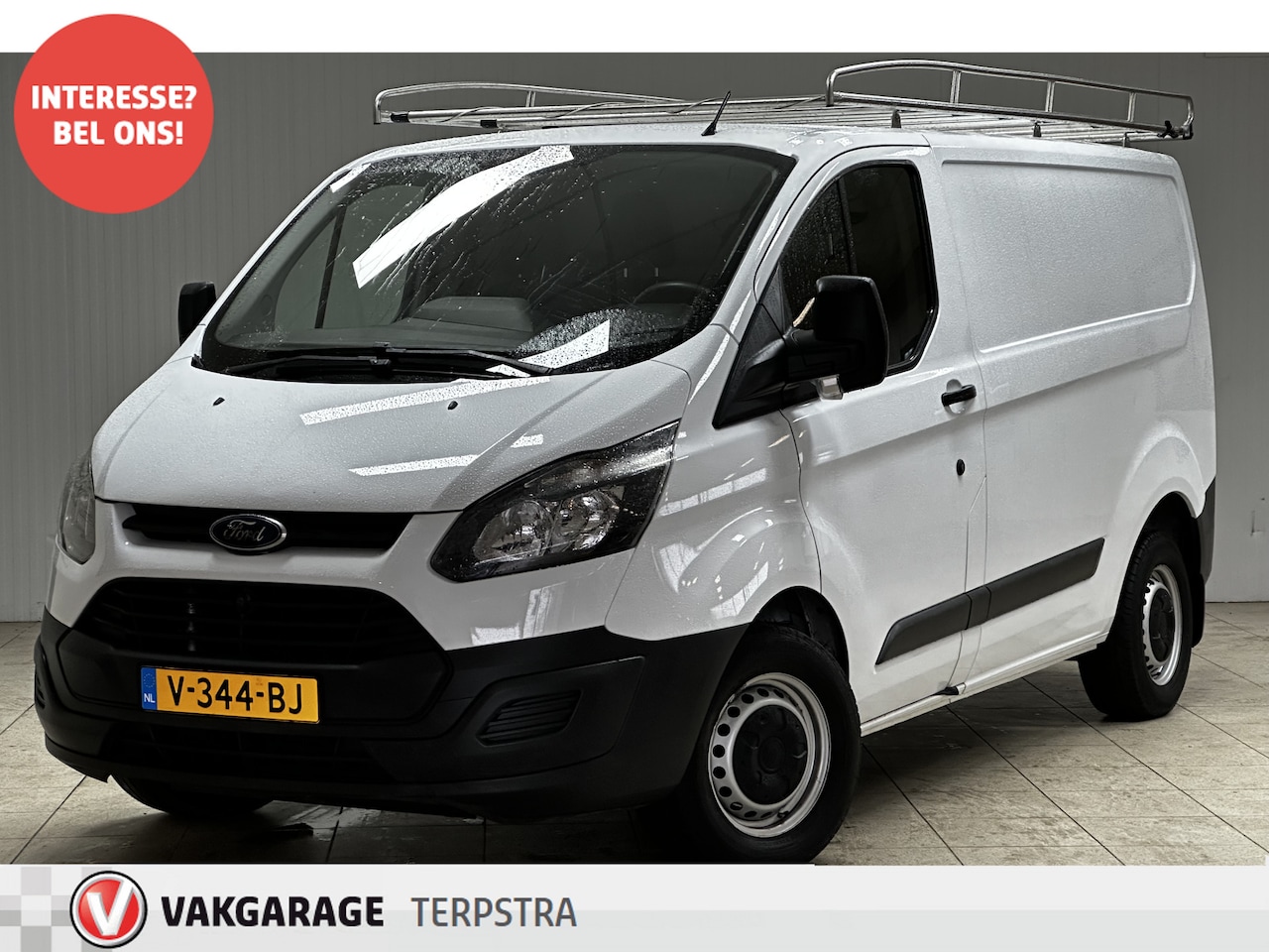 Ford Transit Custom - 270 2.2 TDCI L1H1 Economy Edition/ Zij-Schuifdeur Rechts/ Trekhaak!/ Imperiaal/ 3-Pers/ Ai - AutoWereld.nl