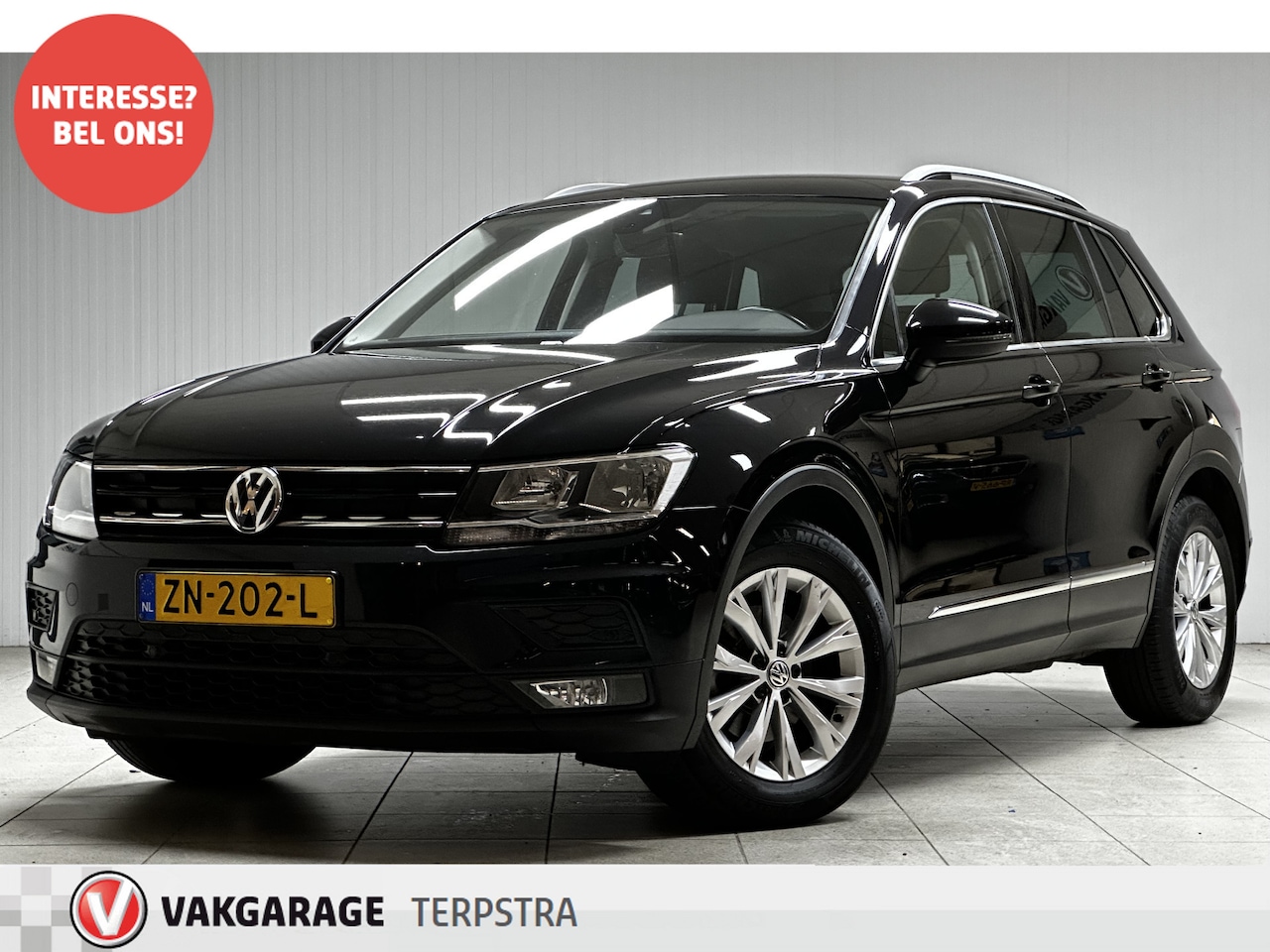 Volkswagen Tiguan - 1.5 TSI ACT Comfortline Business/ DAB+/ Apple + Android/ Lane-Assist./ Grootlicht Assist./ - AutoWereld.nl