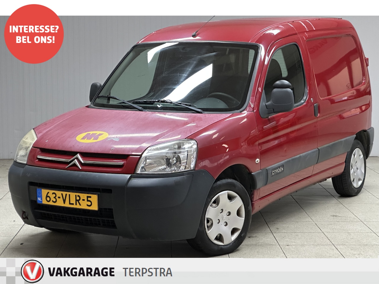 Citroën Berlingo - 1.6 HDI 600/ APK 09-12-25!/ Trekhaak!/ Radio-CD/ Stuurbekr/ Elek.Pakket/ Airbags/ Achterde - AutoWereld.nl