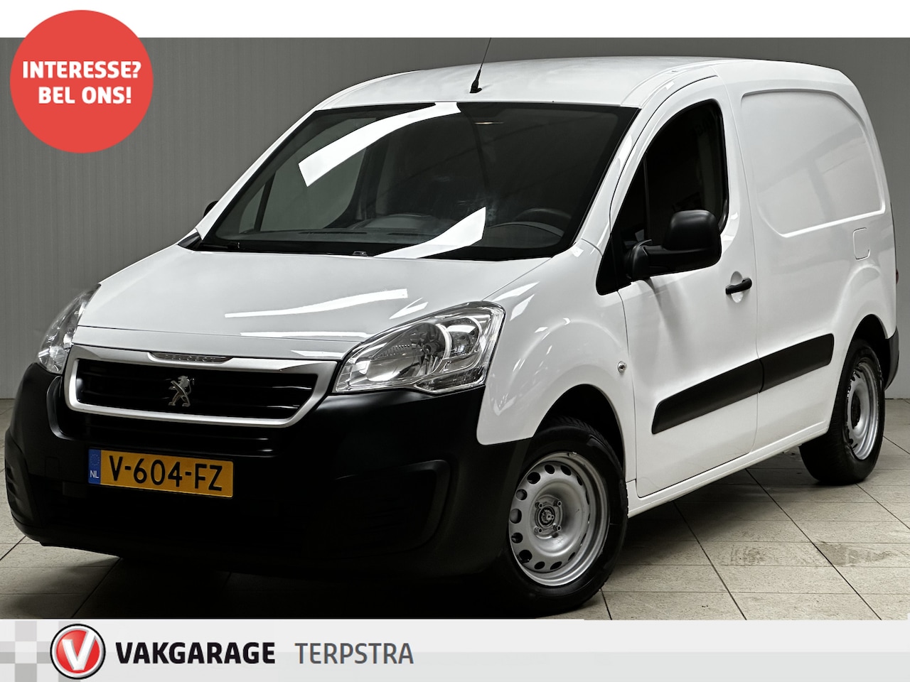 Peugeot Partner - 120 1.6 BlueHDi 100 L1 XR/ Zij-Schuifdeur Rechts/ Trekhaak/ Airco/ Cruise/ Radio-CD/ Elek. - AutoWereld.nl