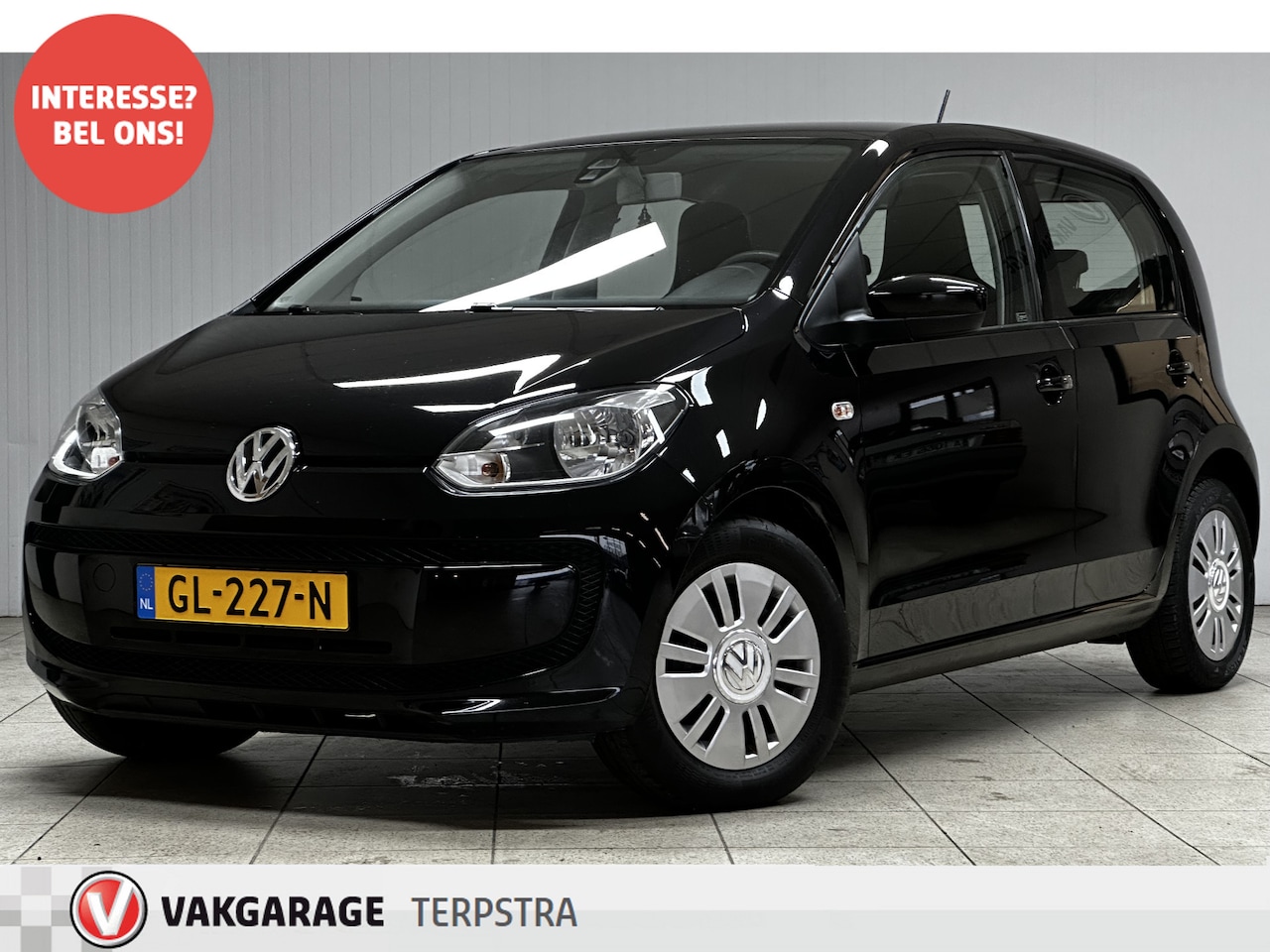 Volkswagen Up! - 1.0 move up! BlueMotion/ 5-Drs/ Airco/ C.V. Afstand/ Elek. Ramen/ Isofix/ Radio-CD AUX/ De - AutoWereld.nl