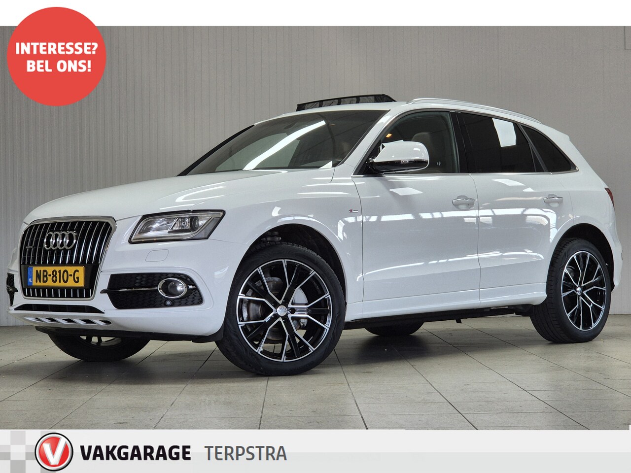 Audi Q5 - 2.0 TFSI quattro Adrenalin S-Line/ Trekhaak!/ Automaat/ Panorama-Dak/ Zwarte-Hemel/ Elek. - AutoWereld.nl