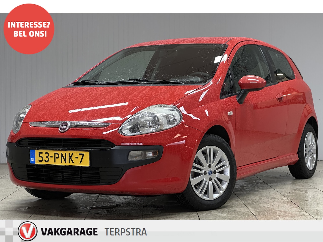 Fiat Punto Evo - 1.3 M-Jet Dynamic/ Airco/ Cruise/ Navi/ Bluetooth/ Elek.Pakket/ C.V. Afstand/ 15''LMV/ Mul - AutoWereld.nl