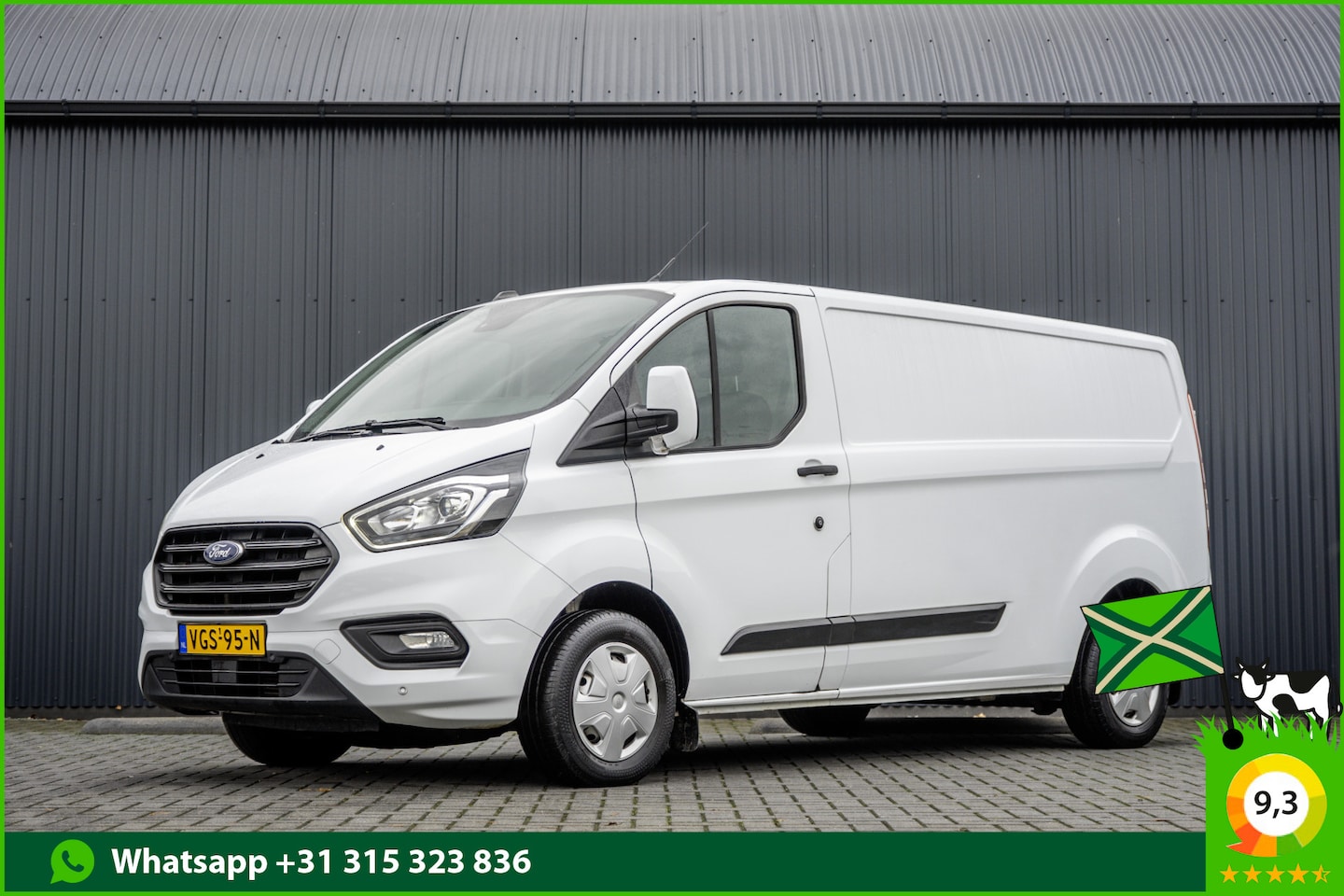 Ford Transit Custom - 2.0 TDCI L2H1 | 130 PK | Euro 6 | LED | Cruise | Airco | PDC - AutoWereld.nl