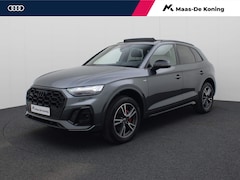 Audi Q5 - 50 TFSIe 220kW/299PK quattro S Line · Panoramadak · Leder/ Stof · Stoel- & stuurverwarming