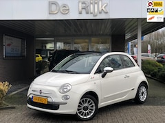 Fiat 500 C - 1.2 Lounge | Cabrio, Half leder, Airco, PDC, Bluetooth, 15'' LMV, El. Ramen/Spiegels | Goe