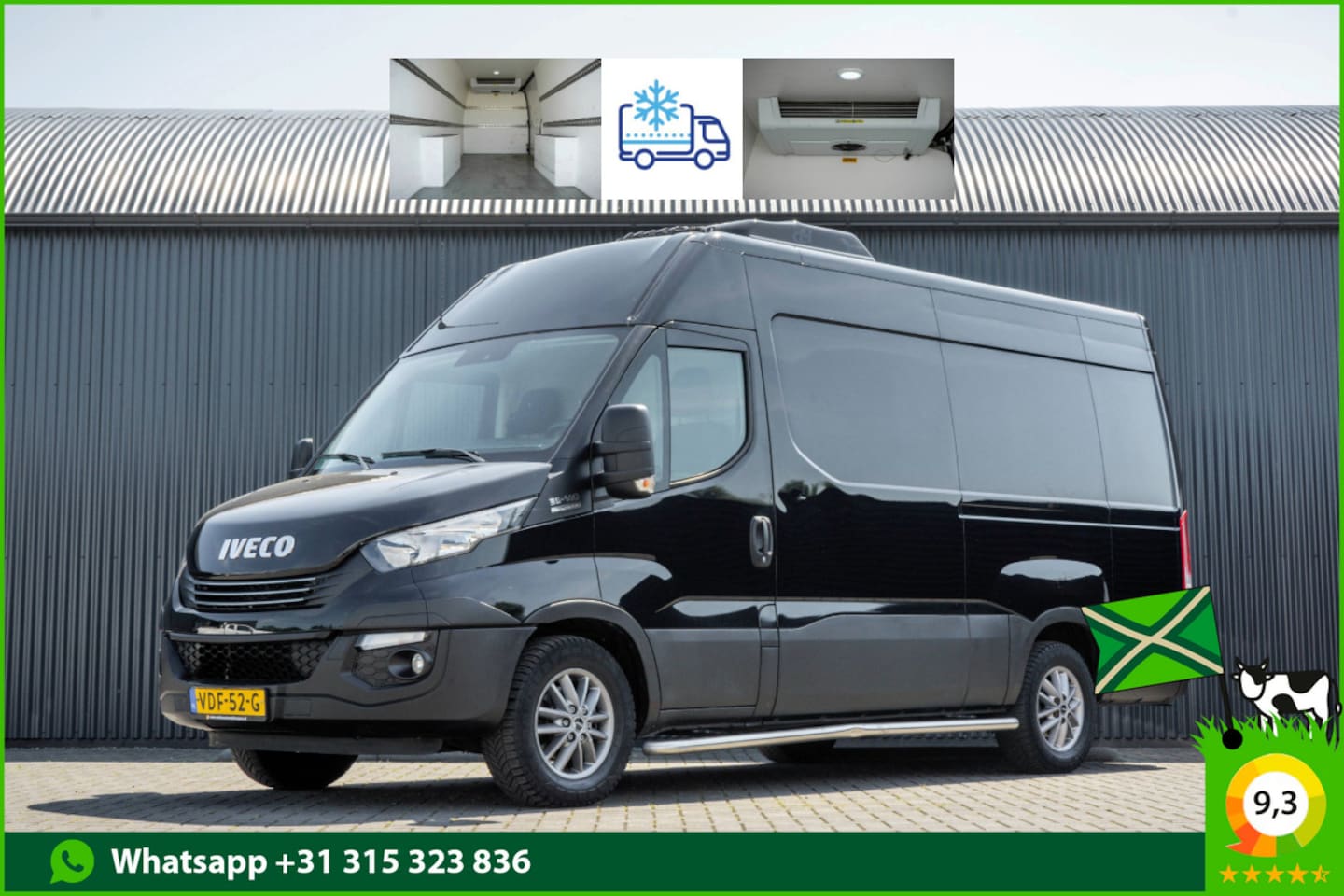 Iveco Daily - 35S14V 2.3 L2H2 | Euro 6 | Koelwagen | Cruise | Climate | 3-Persoons - AutoWereld.nl