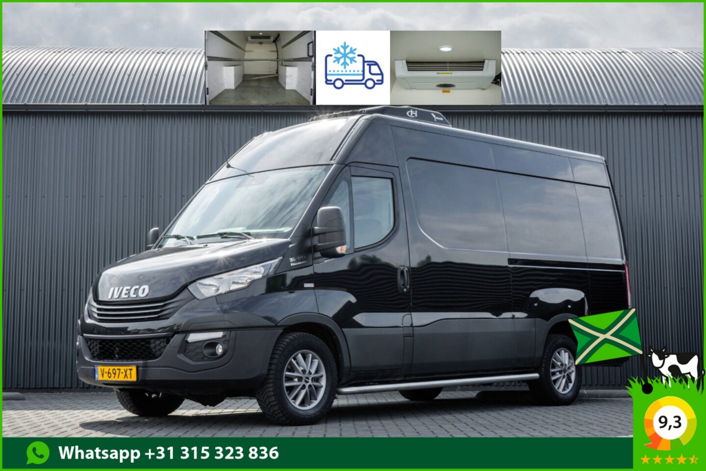 Iveco Daily - 35S14V 2.3 L2H2 | Euro 6 | Koelwagen | Automaat | Cruise | Climate | 3-Persoons - AutoWereld.nl