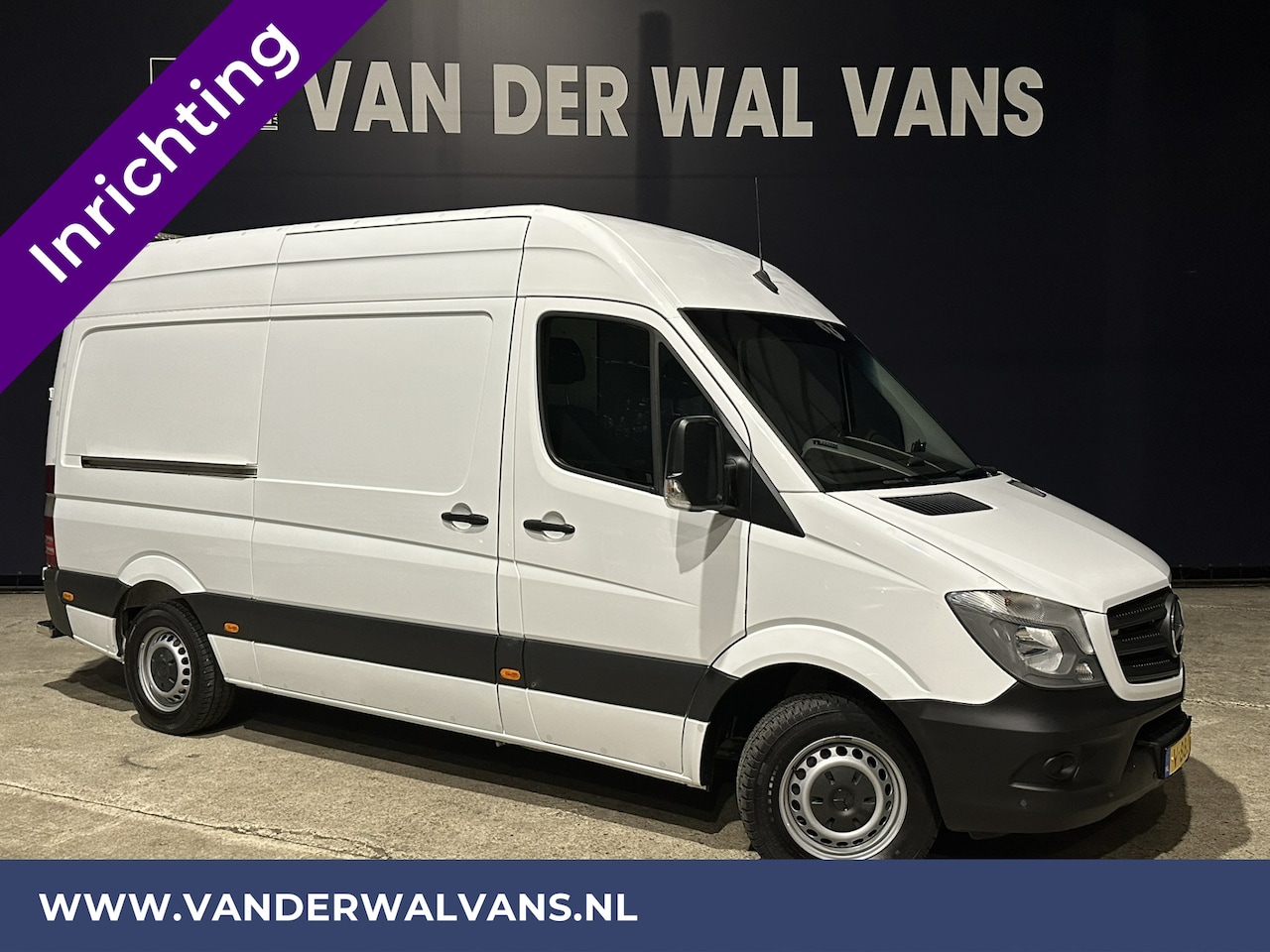 Mercedes-Benz Sprinter - 316 CDI 164pk **BPM VRIJ voor de Ondernemer** L2H2 inrichting Euro6 Airco | 2800kg trekhaa - AutoWereld.nl