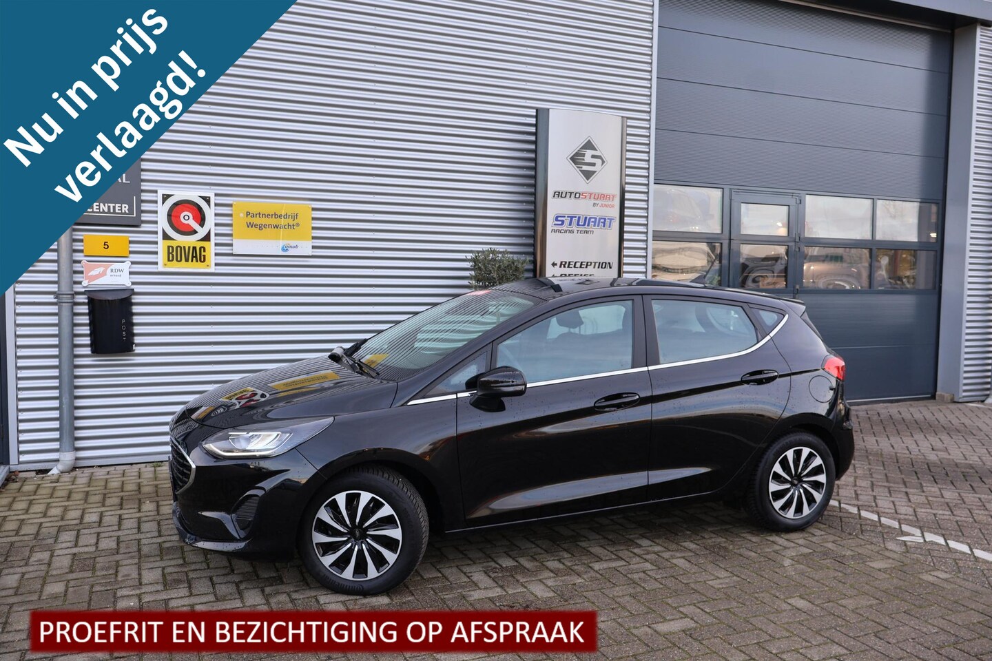 Ford Fiesta - 1.0 EcoBoost Hybrid Titanium 125pk | Navi | Achteruitrijcamera | Lichtmetalen velgen | LED - AutoWereld.nl