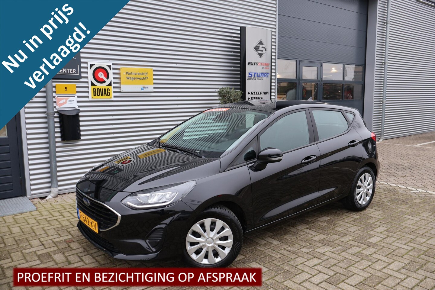 Ford Fiesta - 1.0 EcoBoost Connected 100PK|NEW-Model|NAVI|PDC|Cruise-Control|NL-Auto|1e Eigenaar|Dealer- - AutoWereld.nl